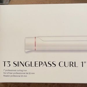 T3 1 in single pass curling iron